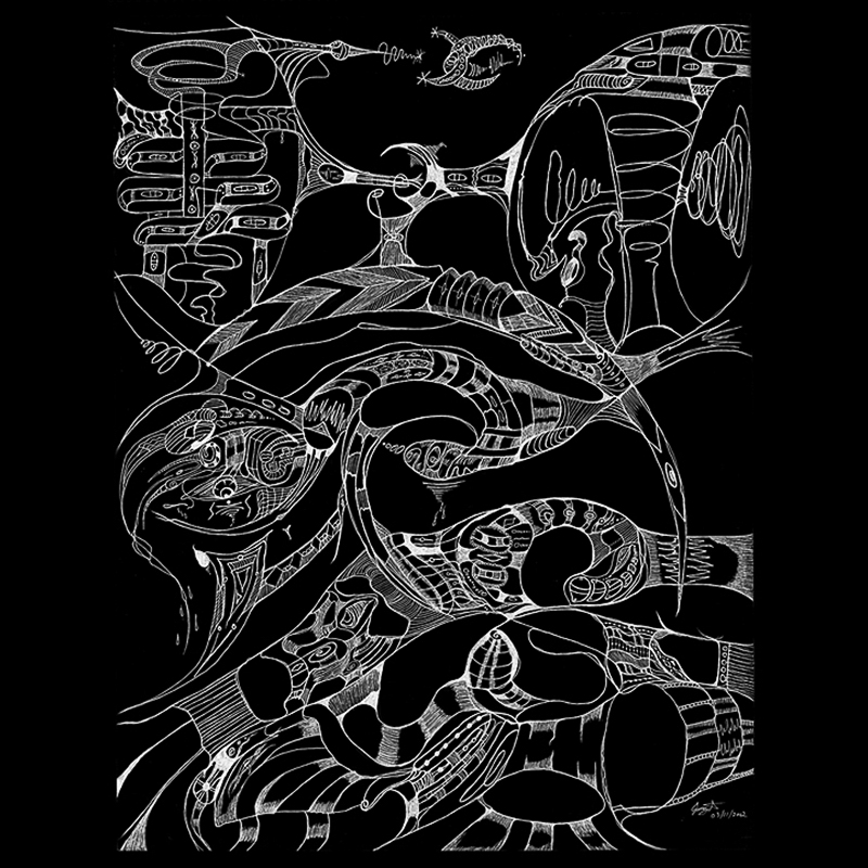 Sistica Black drawing.