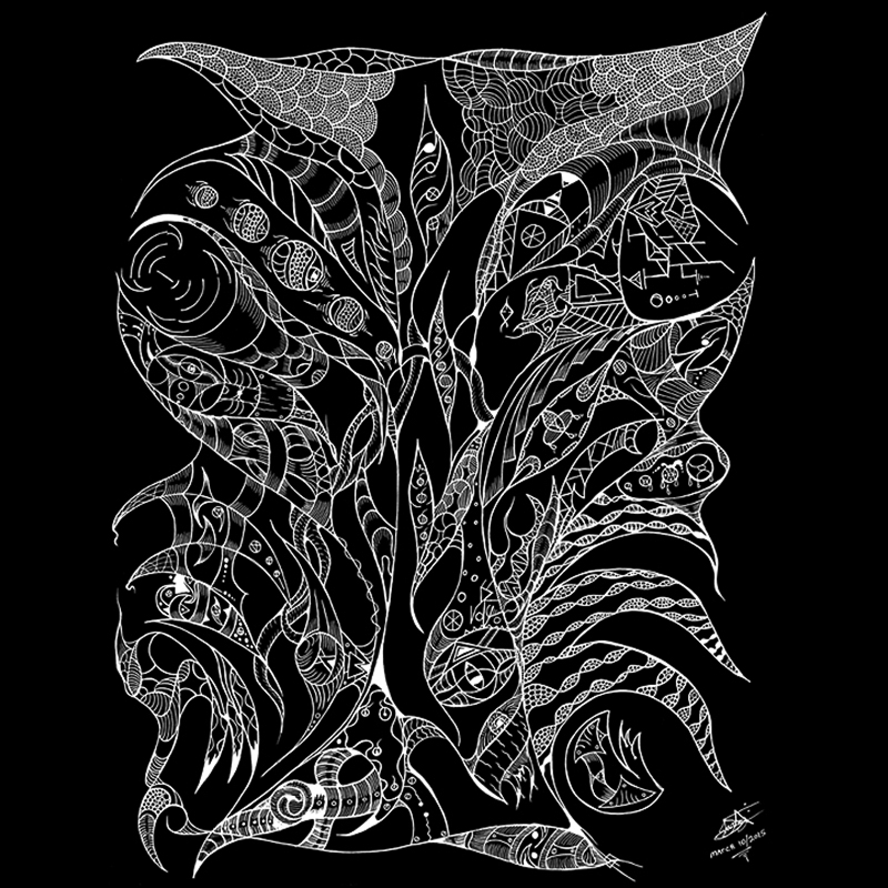 Tuleousz Black drawing.